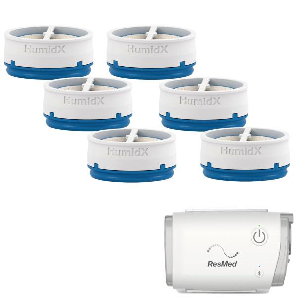 ResMed AirMini HumidX Standard Waterless Humidifier for P10, N20, & N30