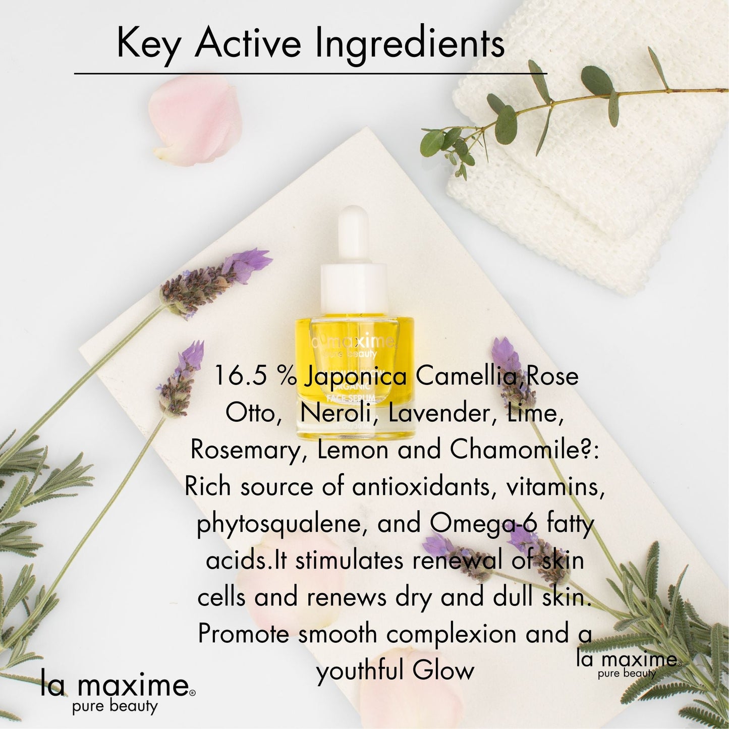 MAXIMUM GLOW ORGANIC FACE SERUM