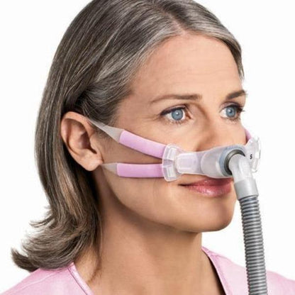 ResMed Swift FX Bella Pink Nasal Pillow Mask | Fit Pack